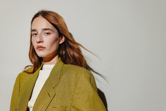 Portrait of a Stylish Young Woman