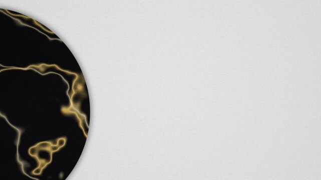 Bucle sin costuras: fondo de piedra m&aacute;rmol negro y dorado