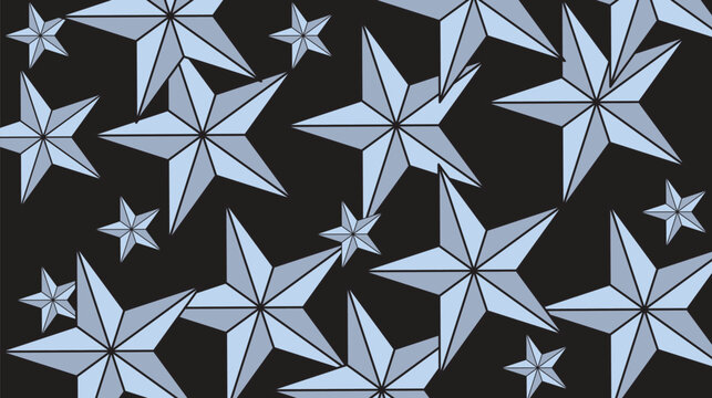 vector seamless pattern with leaves