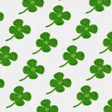 seamless pattern with clover
