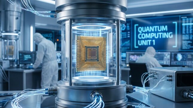Quantum computer processor