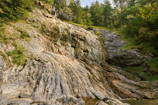 Zipfelbach Wasserfall, Hinterstein, Bad Hindelang, Bayern, Deutschland