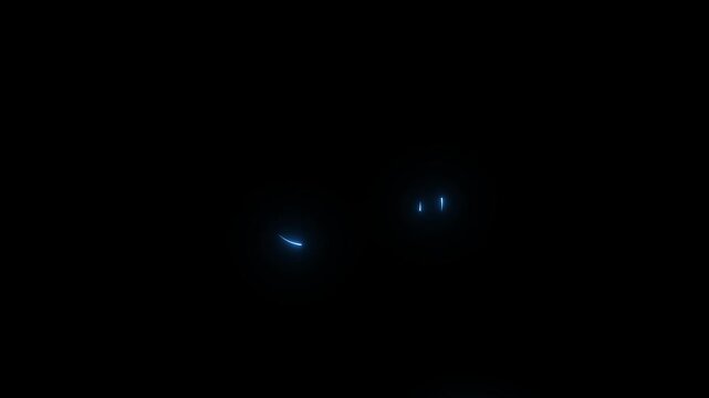 glowing mouse cursor clicking with go sign. starting concept