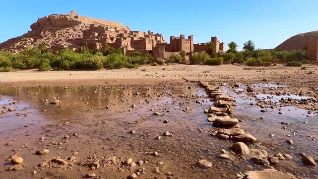 Kasbah of Ait Ben Haddou in Ouarzazate, Morocco	