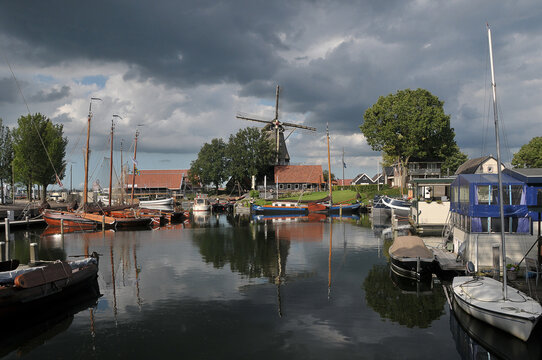 M&uuml;hle am Hafen von Harderwijk