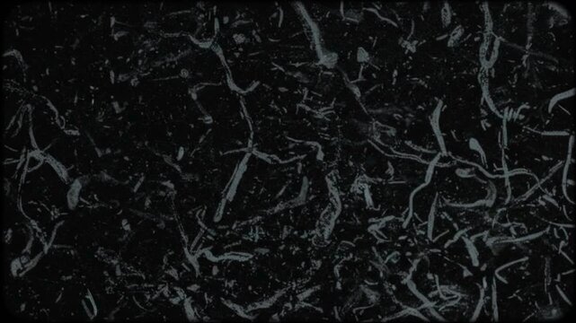 Abstract dark background with white organic flowing lines and textured patterns