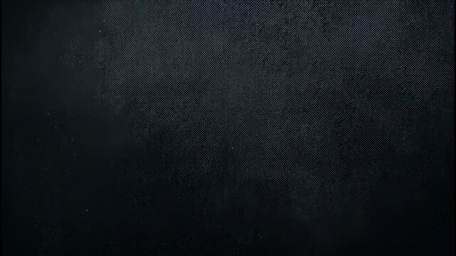 Abstract dark blue background with digital dot matrix pattern and subtle grunge texture for technology design 4k video
