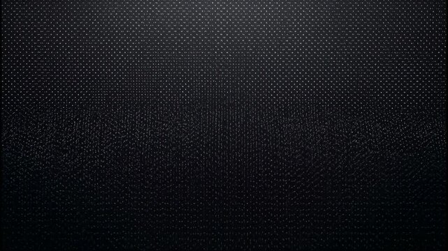 Dark abstract background with a fine grid of white dots and a subtle radial light gradient 4k video