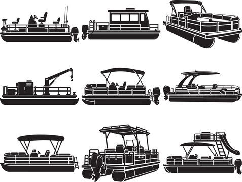 Pontoon Boat Vehicle