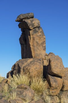 Bizarre rock formations, Giants' Playground, Ketmanshoop, Namibia