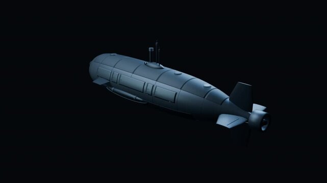 Autonomous Submarine Animation Alpha