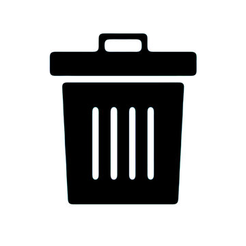 vector trash can icon