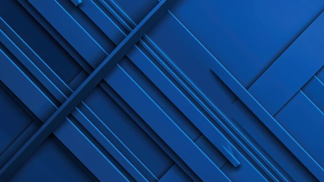 Abstract Geometric Blue Layers: A visually striking abstract background featuring overlapping geometric shapes and layered lines in various shades of deep blue.