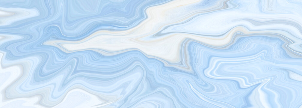 Marble rock texture blue ink pattern liquid swirl paint white dark that is Illustration background for do ceramic counter tile silver gray that is abstract waves skin wall luxurious art ideas concept.