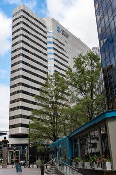The Capital Group building at One Independence Center in Uptown Charlotte, NC