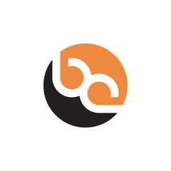 simple and modern bq logo design template elements © onrion
