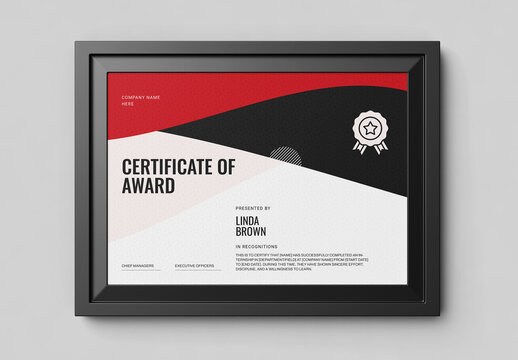 Certificate Template