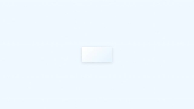 Minimalist Abstract Loading Bar Animation White Rectangle on Blue Gradient Background