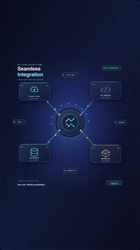 Seamless data integration and no code ecosystem interface
