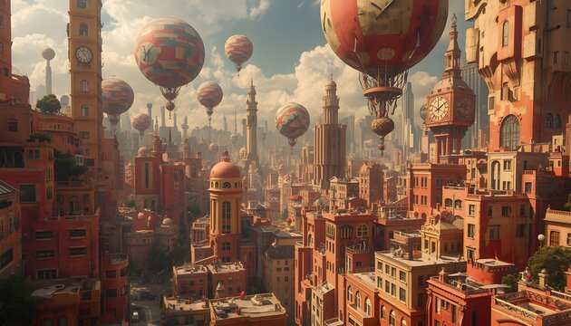 A Surreal Cityscape