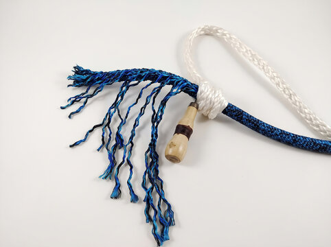 Double-Braid Rope Splicing Process with Core and Cover Separation