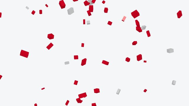 3D YouTube subscribe button animation starting in grey state, transitioning through synchronized press animations on both subscribe text and bell icon to vivid red, bell ringing, and shattering into 3