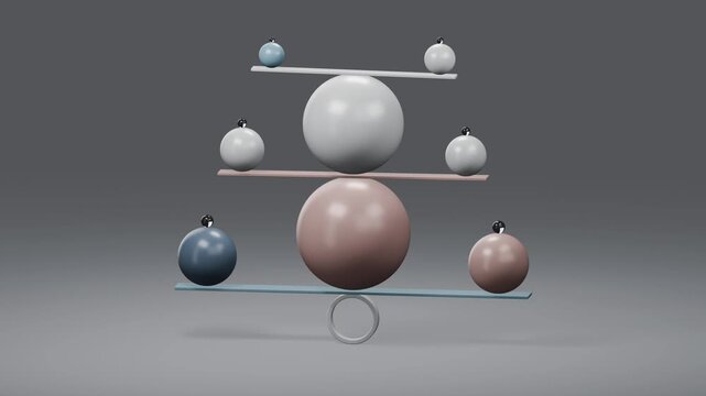 Balance scale harmony work comparison bg able to loop endless 4k