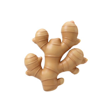 3d cartoon ginger transparent background