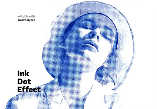 Ink Dot Photo Effect