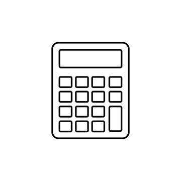 calculator icon illustration