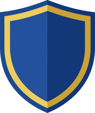 Isolated Vector Shield Icon For Security Services And Protection Symbol