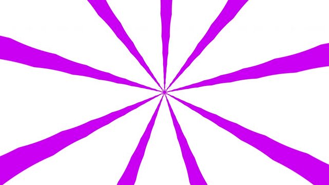 Unfolding Tropical Foliage Star Motion Graphic, Blue Screen Background, Overlay Effect
