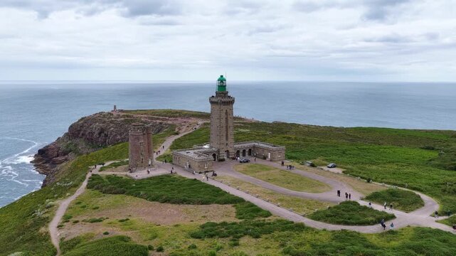 Cap Fr&eacute;hel, located in the C&ocirc;tes‑d&rsquo;Armor department of the Brittany region in France, is a dramatic coastal headland known for its cliffs, lighthouse and sweeping views over the Emerald Coast.