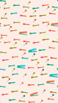 Wrenches and staplers pattern
