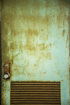 Aged industrial wall surface