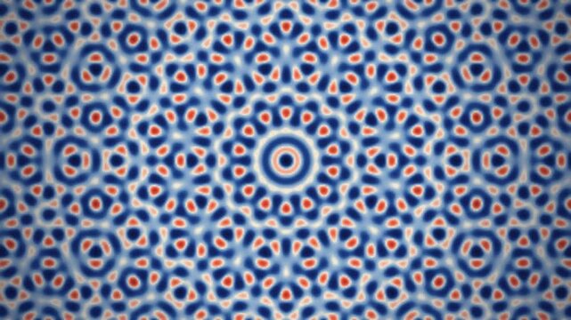 Quasicrystal weave complex geometric pattern loop
