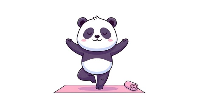 3d panda bear