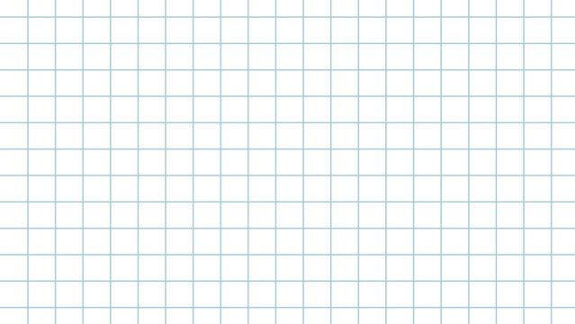 Abstract checkered graph paper grid pattern background with blue thin lines, modern seamless geometric vector wallpaper 