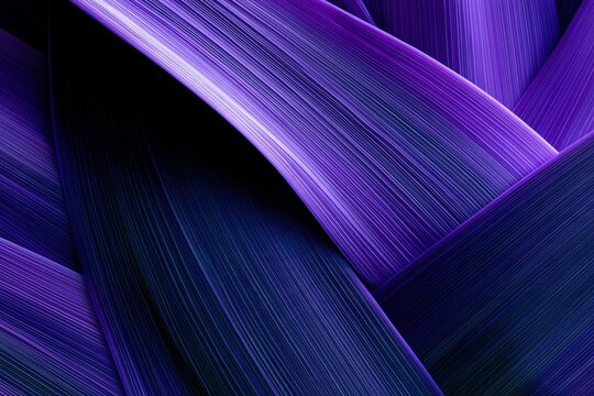 Abstract purple and blue flowing lines texture