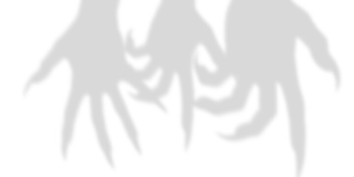 Chained hand shadow, shackled wrist long nail claw PNG