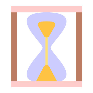 Hourglass Vector Design Icon Style