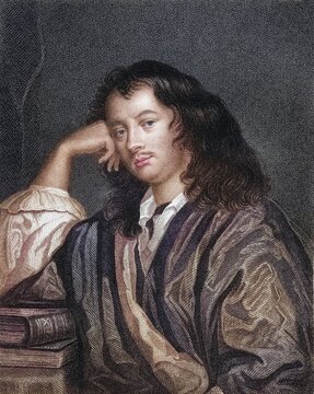 Thomas Clifford, 1st Baron Clifford of Chudleigh, 1630-1673, also known as Sir Thomas Clifford, 1664-72, English statesman. From the book Lodges British Portraits, published 1823, Historical, digitally restored reproduction from a 19th century original, Record date not stated