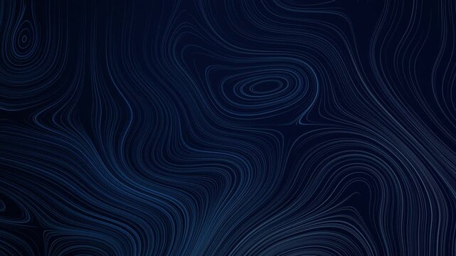 Abstrakter Hintergrund mit flie&szlig;enden Linien als nahtlose Schleife