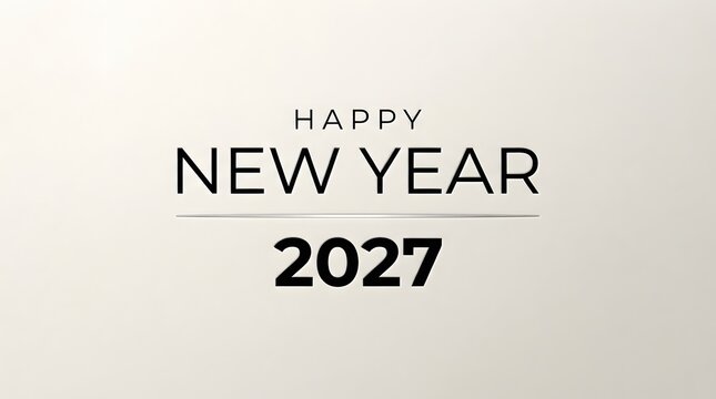 Celebrating the dawn of 2027 a time for new beginnings fresh starts hopeful resolutions and joyful gatherings with loved ones