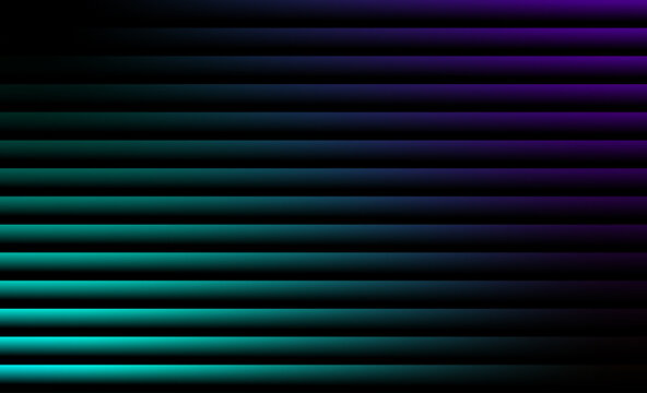 Abstract background with horizontal glowing cyan and purple lines