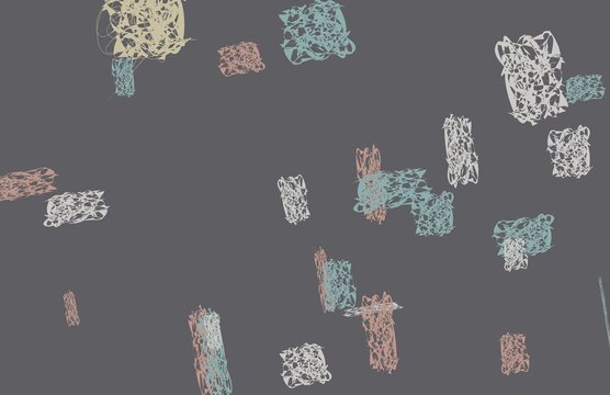 Amber on Black Looped Animated Abstract Background for Image Projects Tabloid 300dpi 