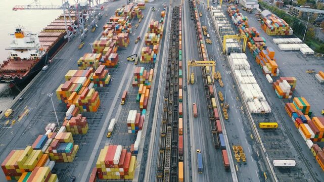 Container port movements
