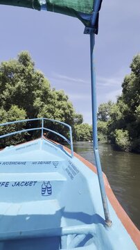 Boat riding in Pondicherry