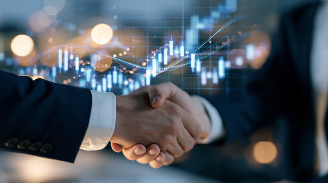 Strategic business handshake with transp 2