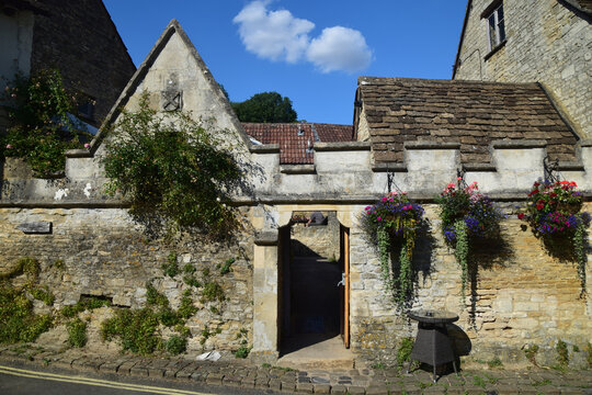 Castle Combe in Wiltshire
